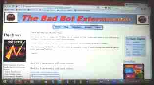 Get the Bad Bot Exterminator to protect your WordPress websites