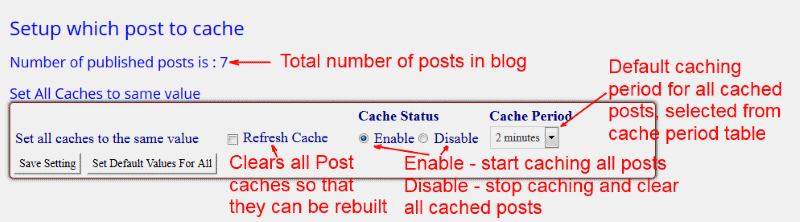 superfast cache plugin 3rd screen